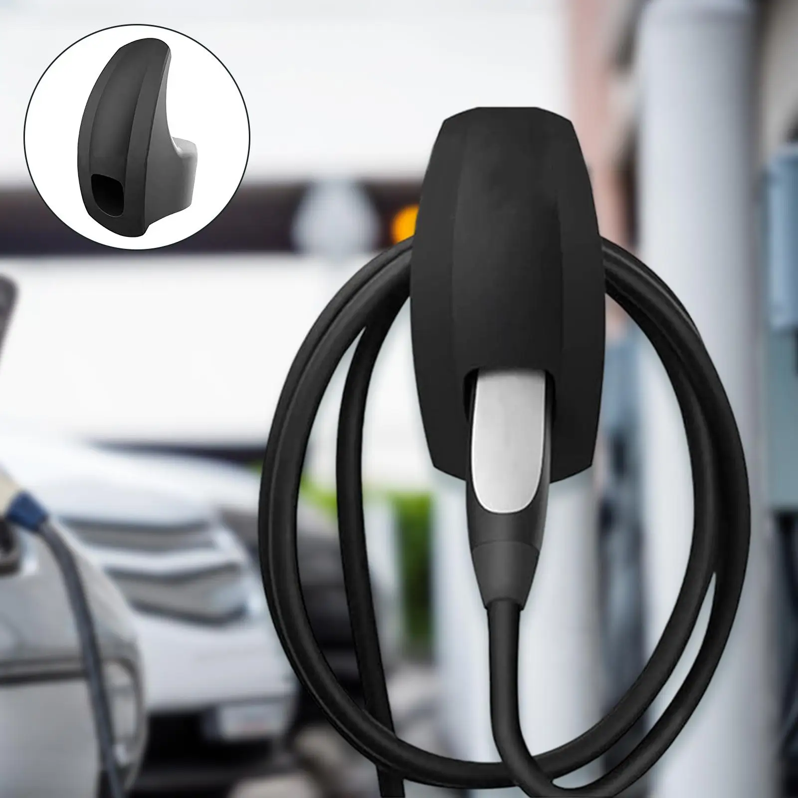 Car Charging Cable Holder Tesla Charging Cable Storage Holder Adapter Charging Cable Cable Organizer Fits for Model 3 S x Y