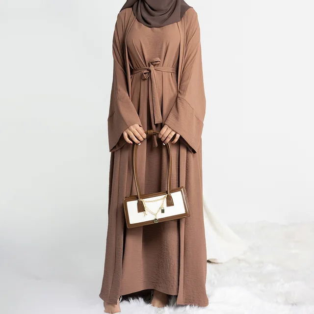 Plus Size Two Piece Abaya Sets Women Muslim Dress Beautiful Embroidered  Fashion Kimono Arabic Style Abaya Islamic Clothing, Muslim Dress, Muslim  Abaya, Abaya Sets - Buy China Wholesale Islamic Clothing $8.35