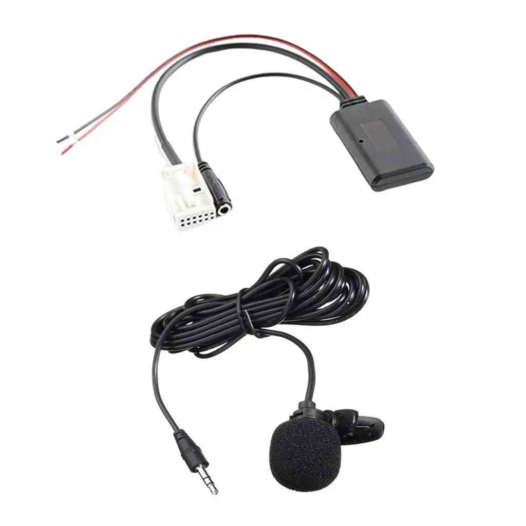  Aux Audio Cable Microphone Adapter for  E64 E66 Spare Parts