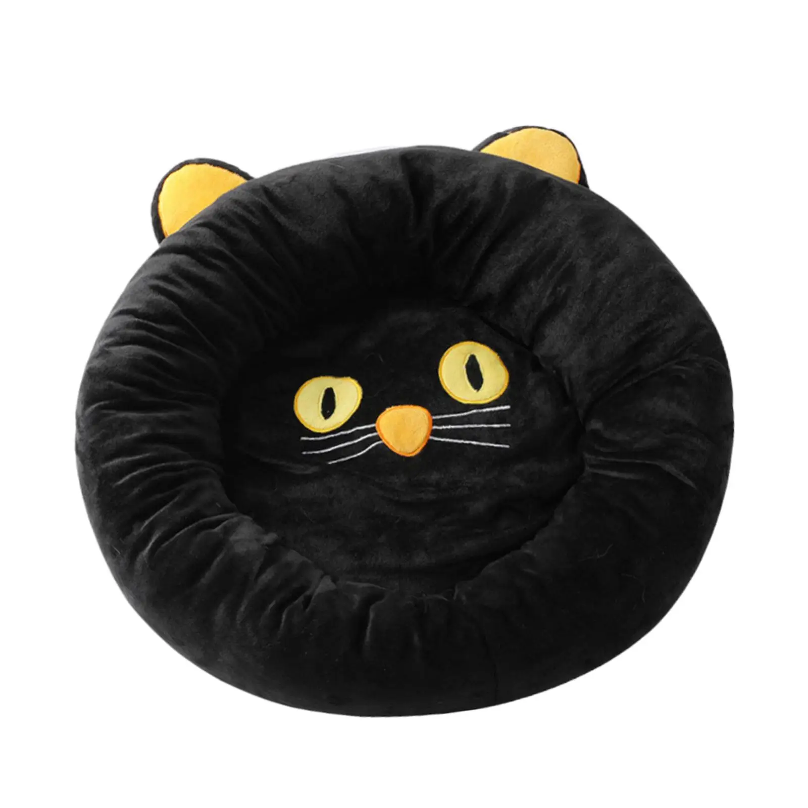 Pet Cat Bed Pet Accessories Puppy Kennel Diameter 60cm Kitten Cave Cushion