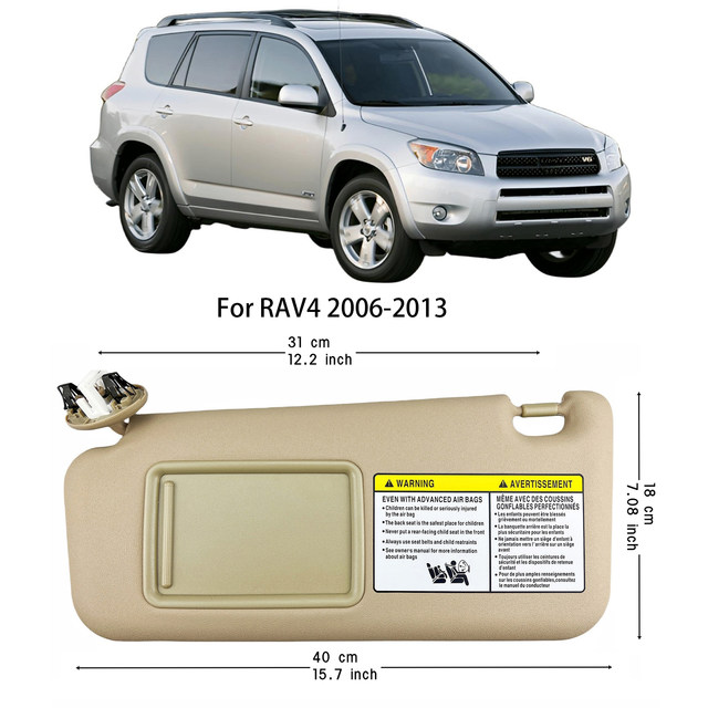 Für Toyota Für RAV4 Für RAV 4 2006-2013 W/Vanity Produktbild-Vorschau 5