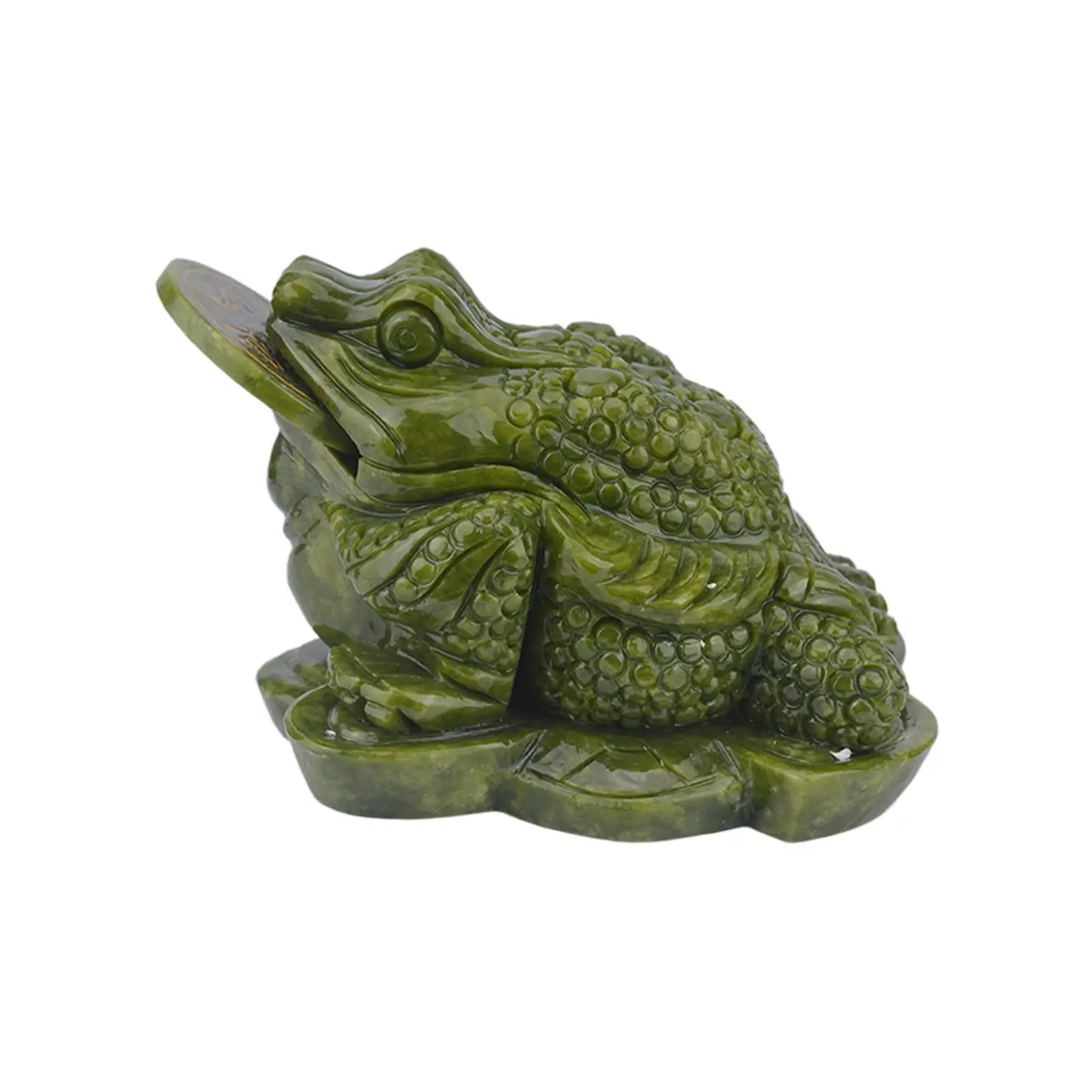 Feng Shui Ornament Chinese Toad fortune Small for Shop Office Desktop Decor