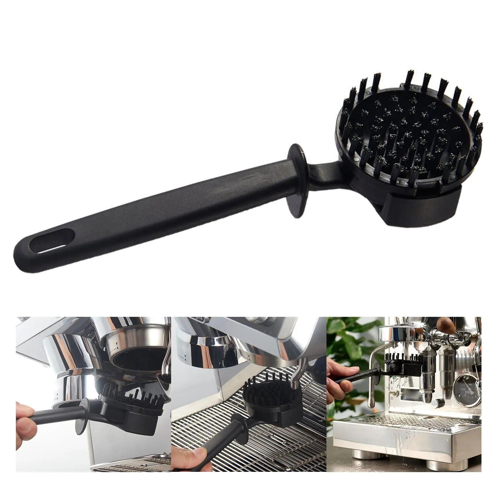 Plastic Coffee Grinder Brush Coffee Machine Cleaning Brush for Cafe Grinder Cleaner Espresso Accessories Cleaning Tool