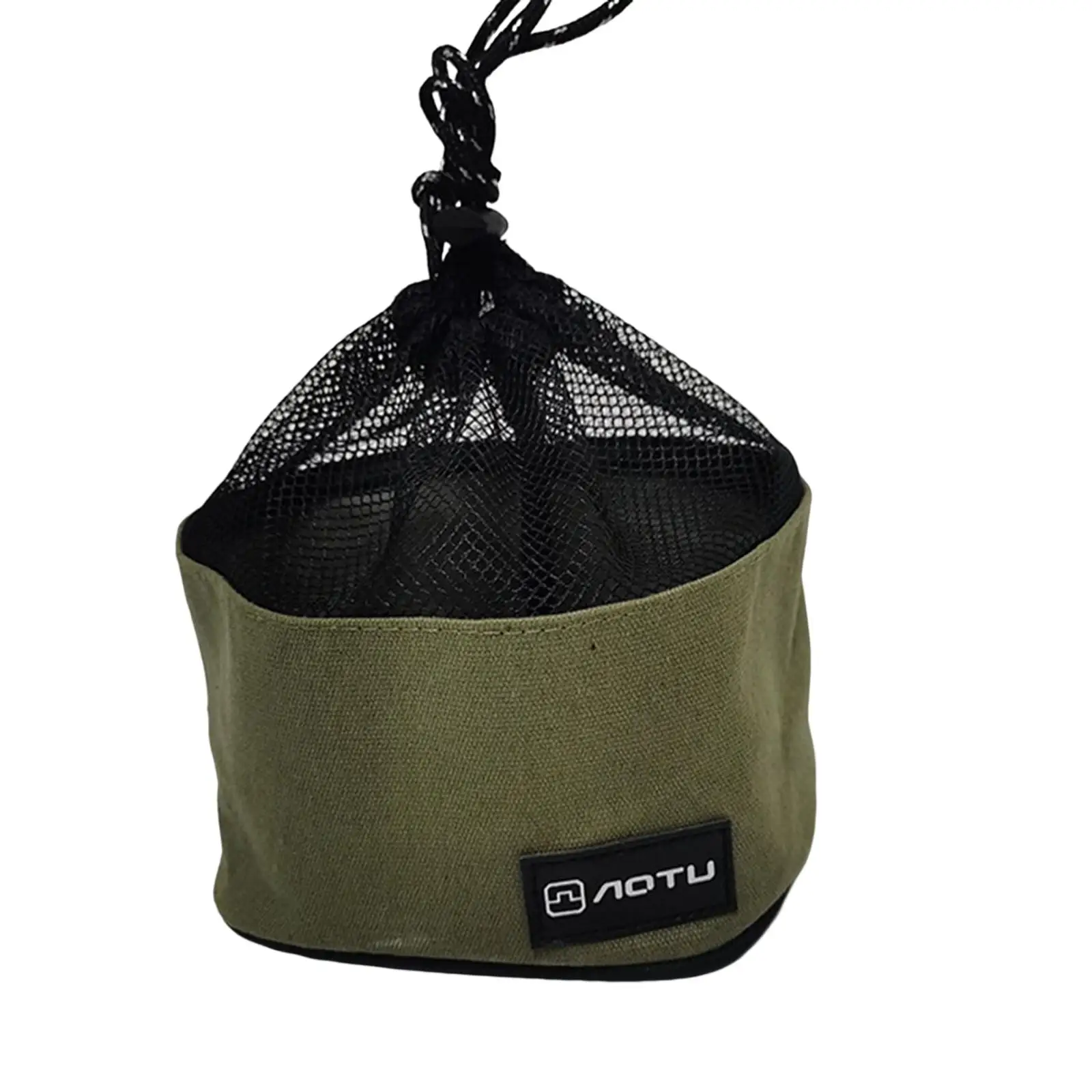 Portable Camping Cooking Utensils Pouch Drawstring Bag Case Accessories Carrier
