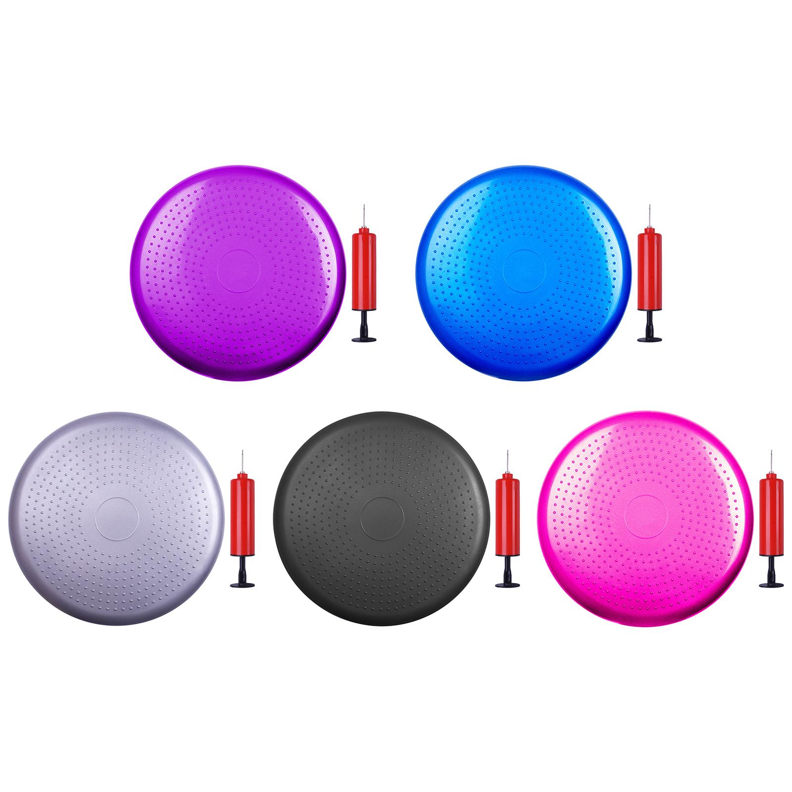 Description Picture 2 of itemYoga Balance Ball Gym Inflatable Stability Wobble Training Balanced Cushion Fitness Massage Pad Mat Disc Cushion