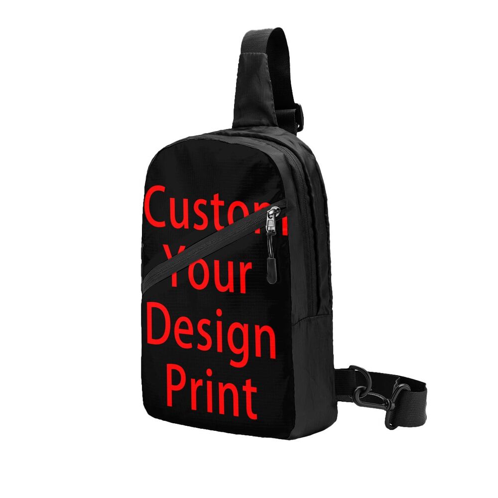 Your Design Sling Chest Bag, Logotipo personalizado