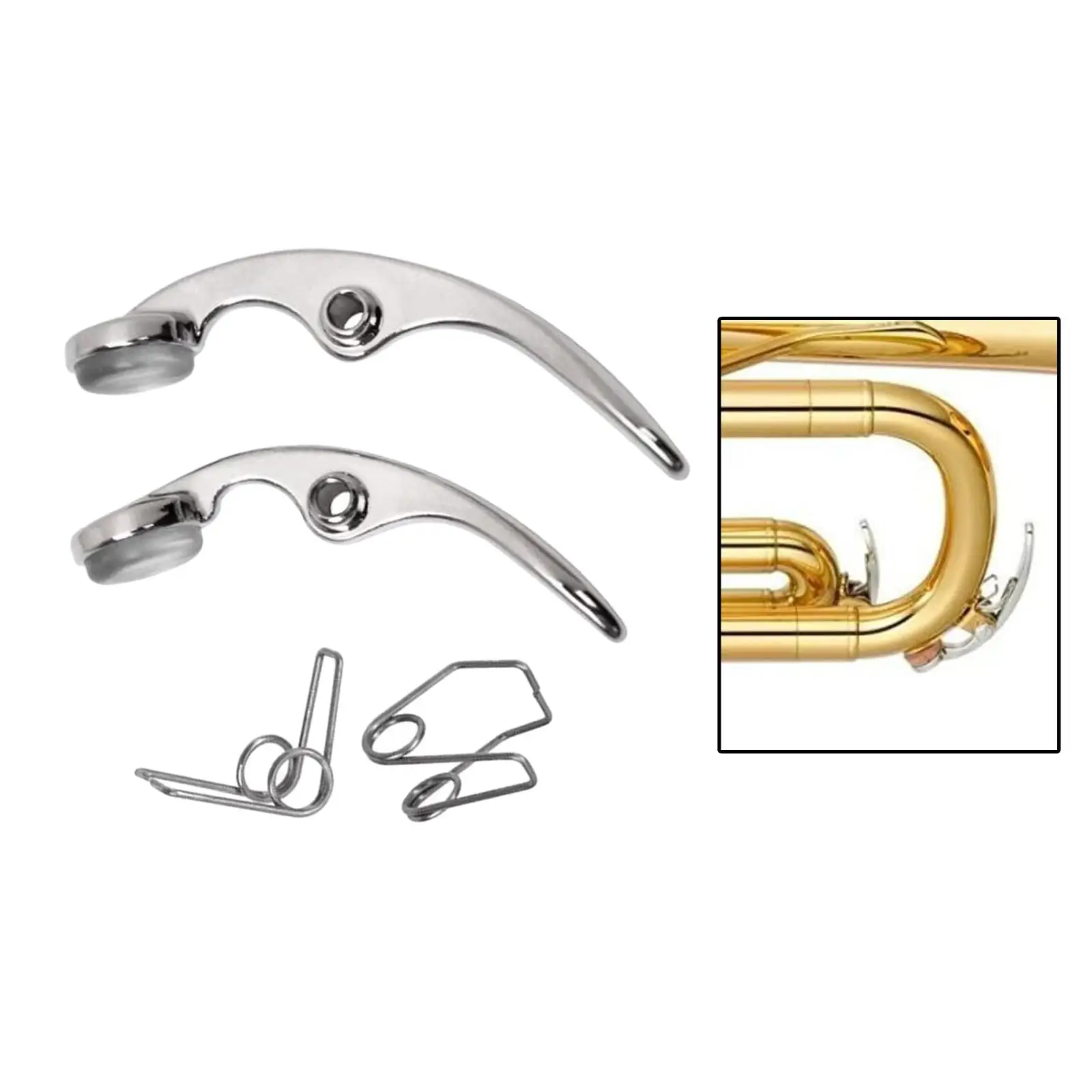 Trumpet Water Key Durable Drain Valve Key for Trombone Repairing Brass Instrumen
