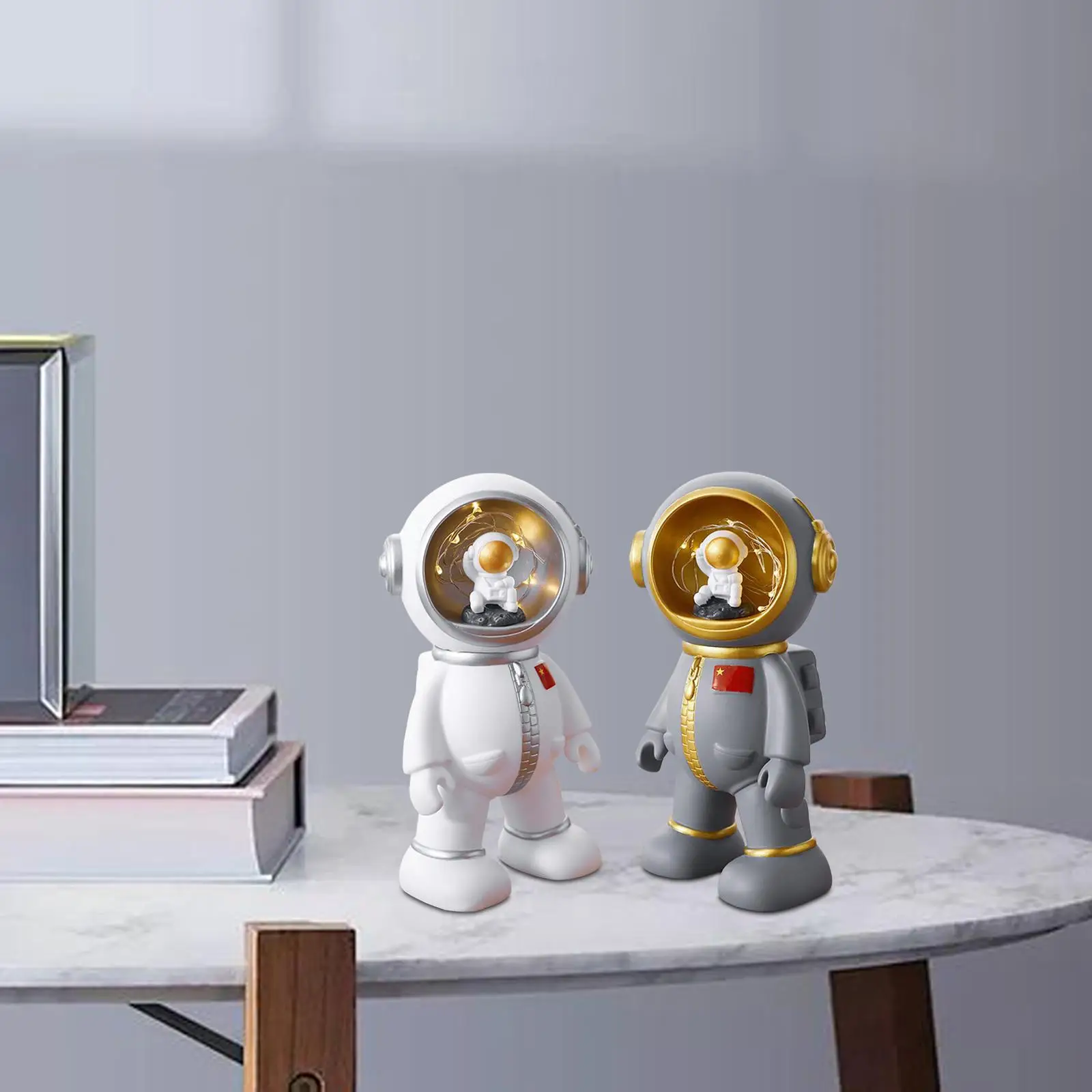 Astronaut Piggy Bank Living Room Spaceman Ornament Desktop Gifts Coin Bank