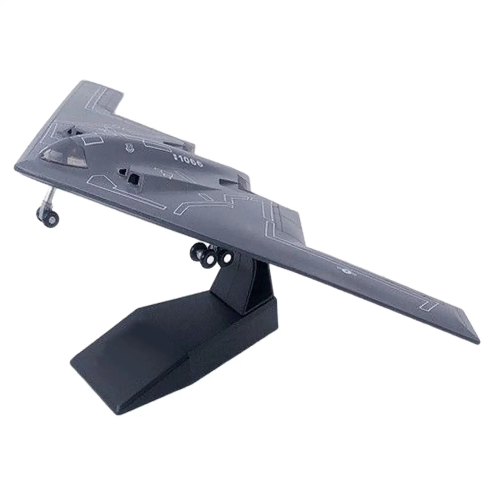 1:200 Scale Ghost B2 Strategic Stealth Bomber Fighter Kids Adults Toys Collection Gift Plane Alloy Diecast for Office Room Decor