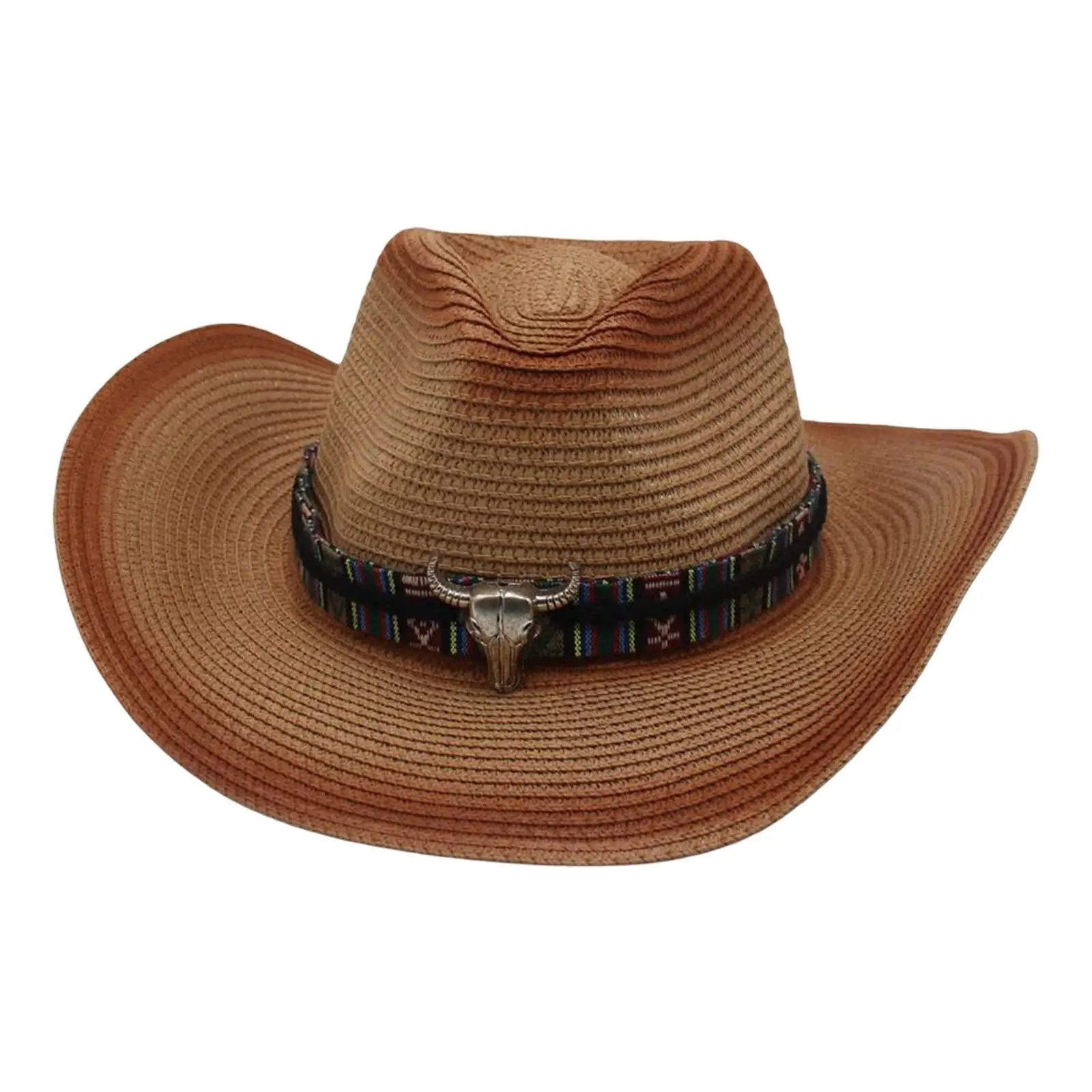 Western Cowboy Sun Protection Hat Shapeable for Outdoor Leisure Beach