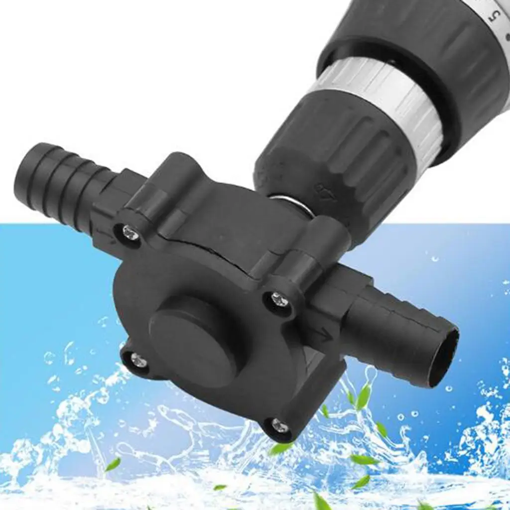Portable Electric Drill Water Pump Self Priming Transfer Pump for Gardening Pool