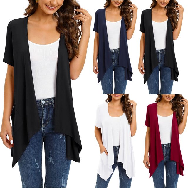 Lightweight short summer cardigans best sale