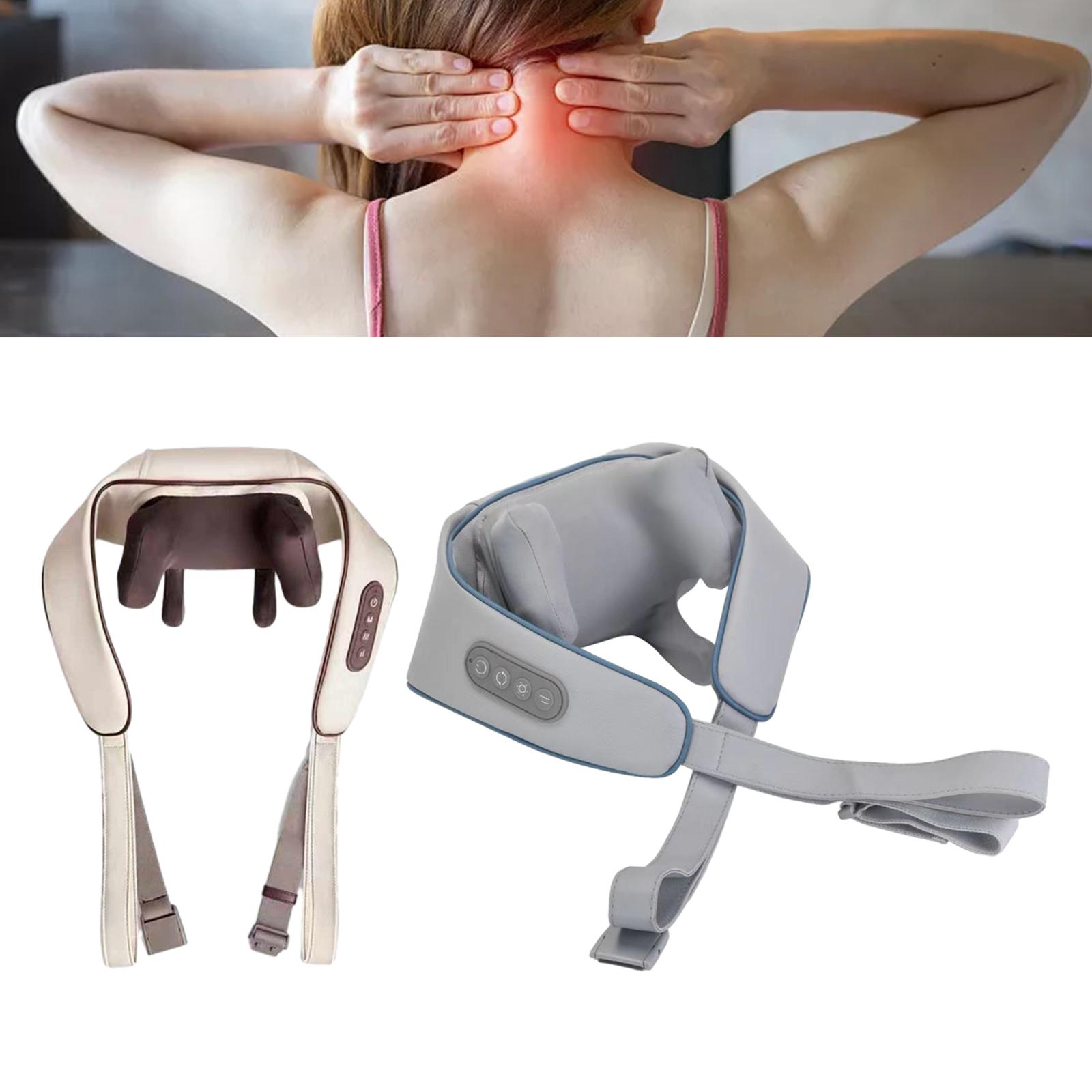 Back Massager with Heat Electric Massager, Office Portable Shoulder and Neck Massage Shawl