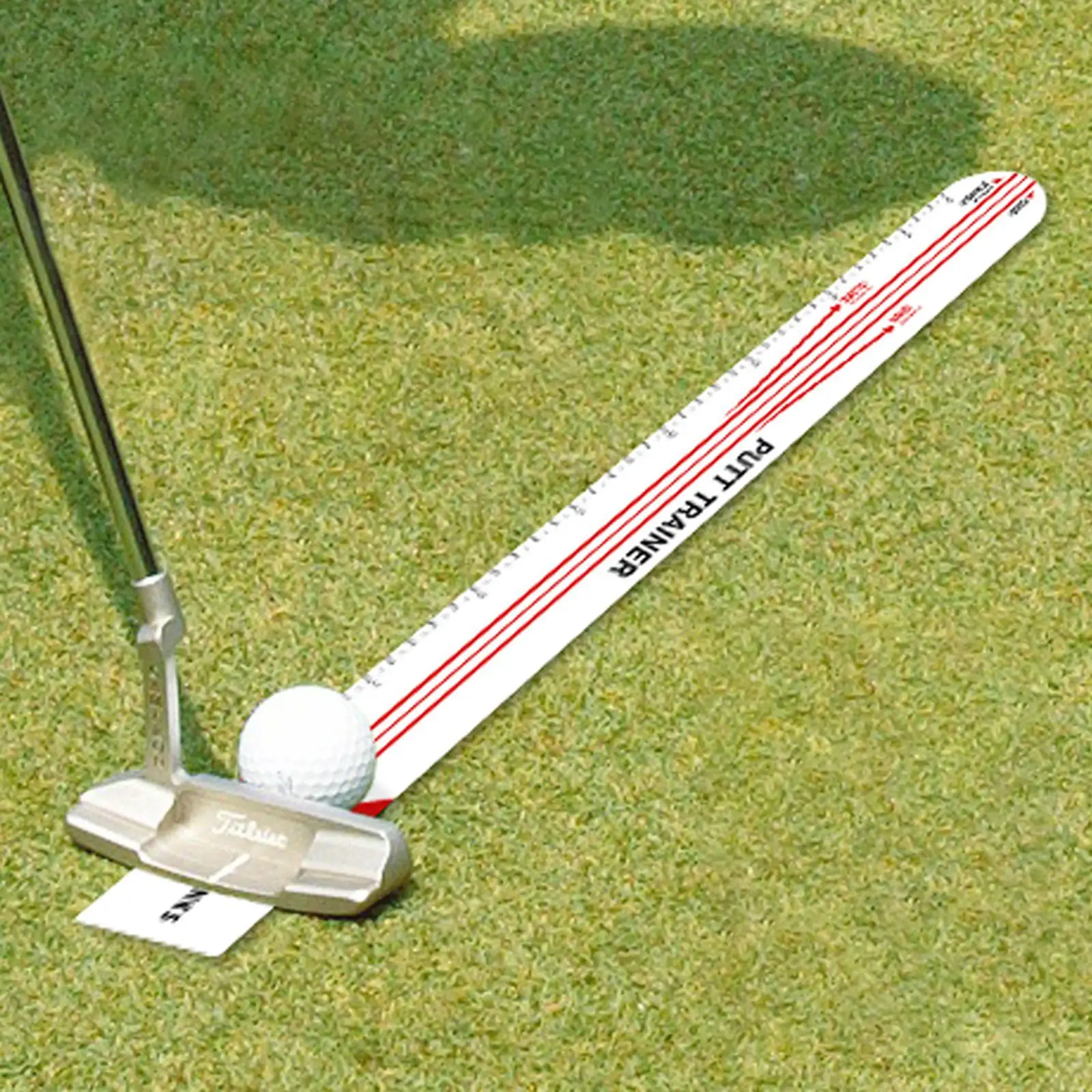 Golf Putter Check Putting Practice Trainer Aid Training Equipment Exerciser Portable for Outdoor Golfer Gift Golf Accessories