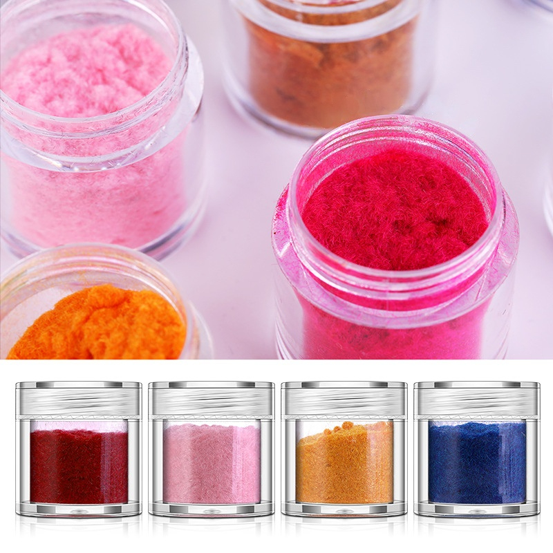 Best of 10 Colors Winter Nail Art Accessories Velvet Glitter Nails Plush Powder DIY Nail Art Decorations Accessories Manicure Reviews & Tips