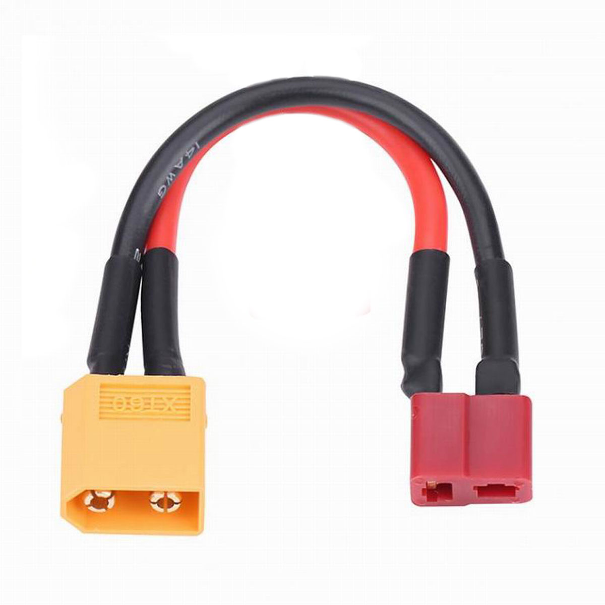 XT60 auf Deans T-Plug Männlich Weiblich Adapter Anschlusskabel für Lipo Batterie 14AWG RC Teile – Detail 3