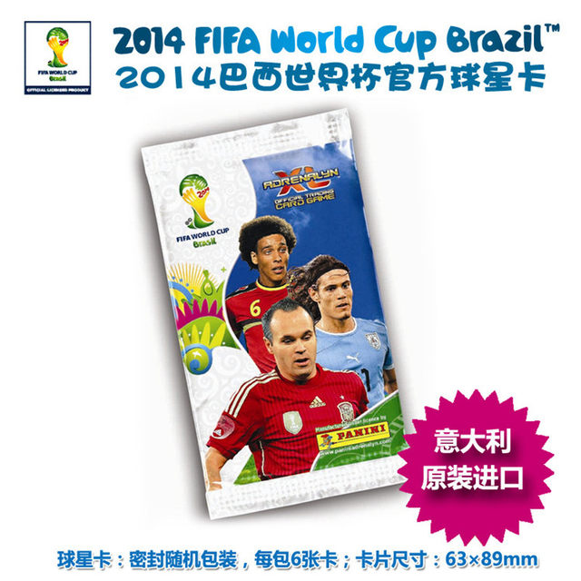 World Cup Brasil 2014 Card Game / SoccerStarz Figures Collection