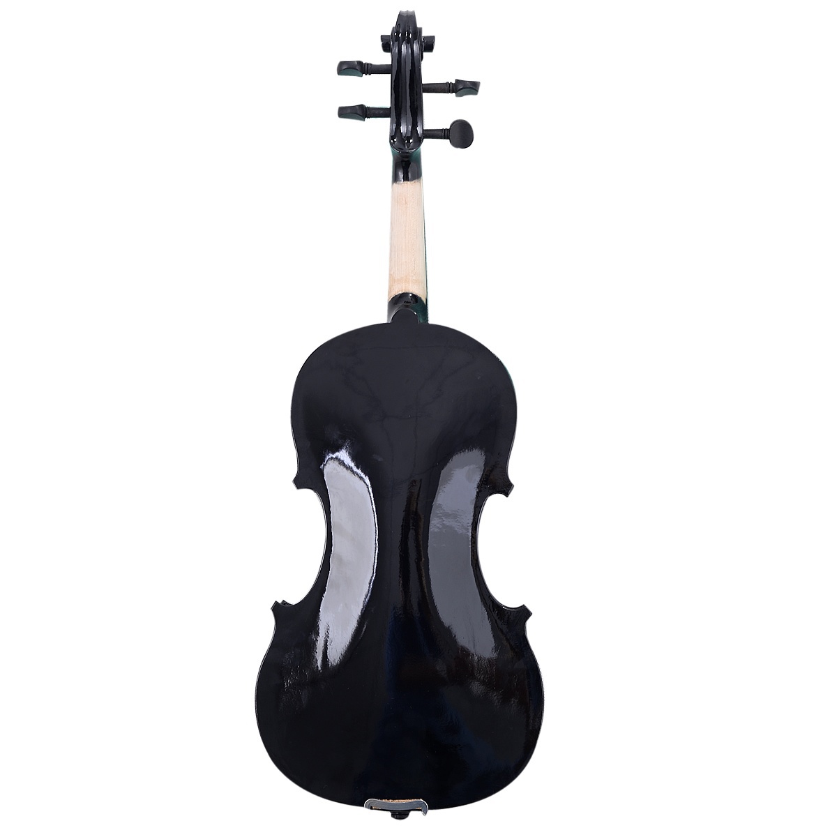 Title 19, Black 4/4 Violin High Quality String Instrument...