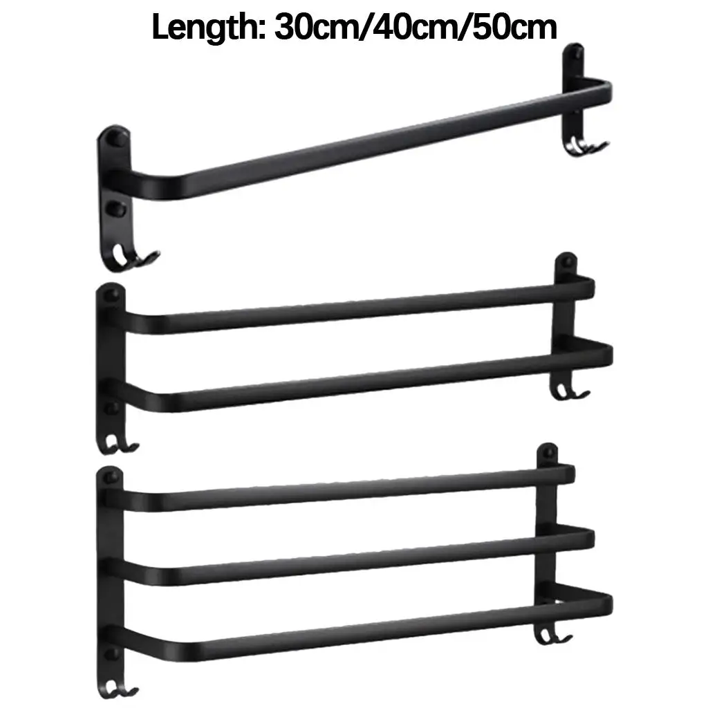 Bathroom Towel Racks, Towel Bar, Aluminum Alloy Bathroom Towel Rack Bathroom Towel Bar Holder