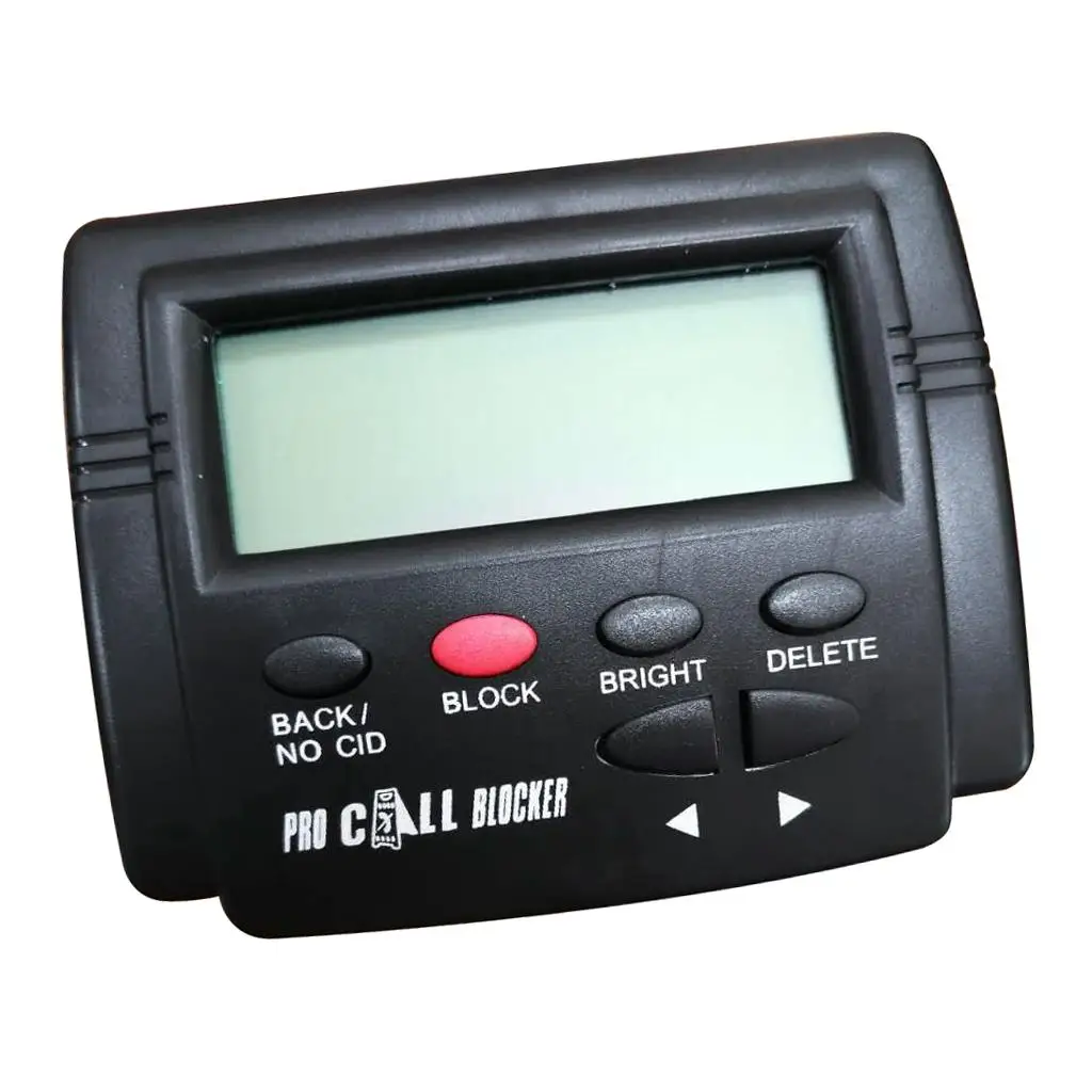 Call  LCD Display for 1500 Unwanted Calls, Robocalls, Incoming Calls and Nuisance Calls by Pressing 