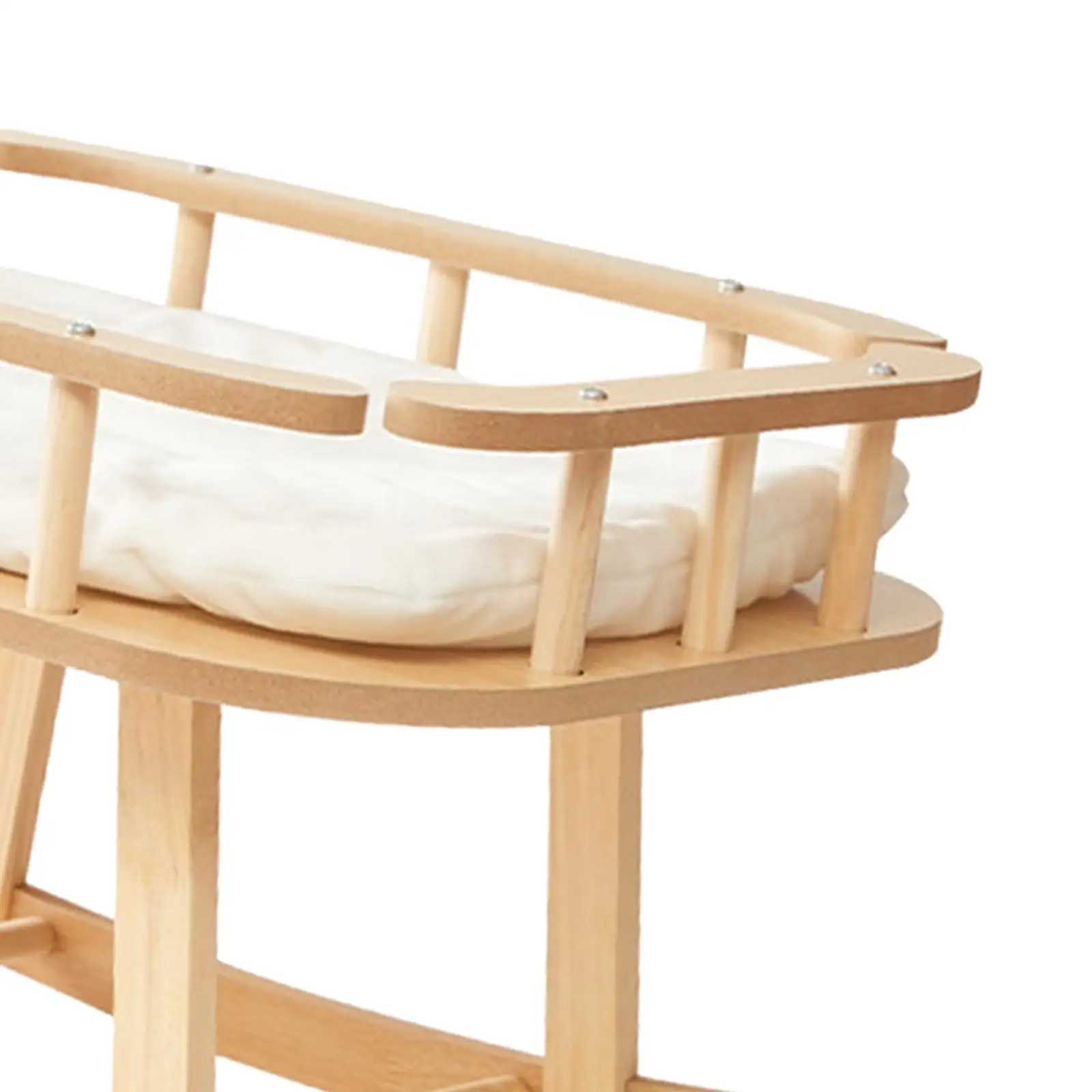 Wooden Frame Cat Hammock Cat Sleeping Bed Swing Chair Lounger Elevated Pet Bed