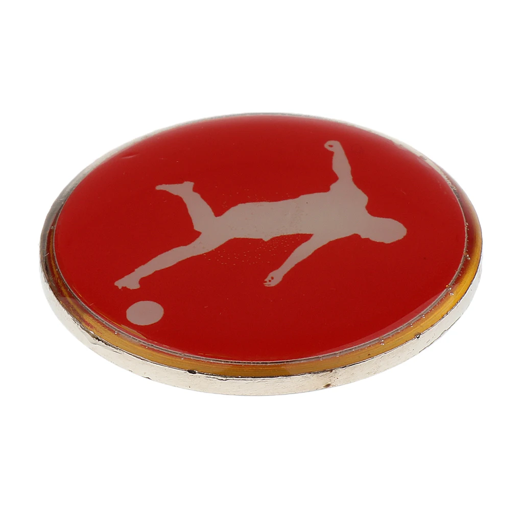 Football Referee  Coin Disc Lightweight Durable Badminton Accessary