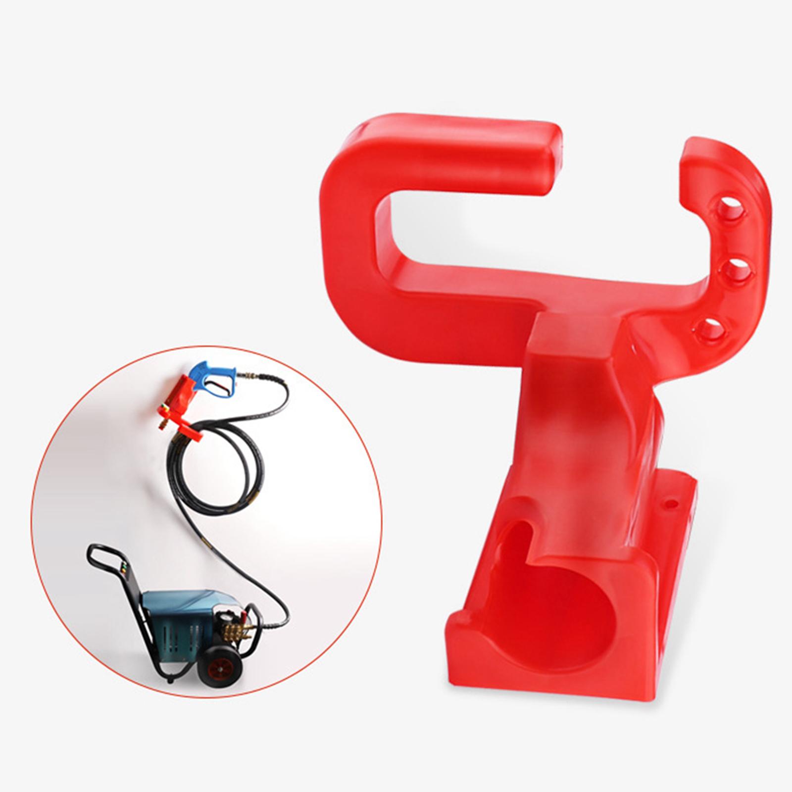 Car Washer Nozzle Holder Durable Multifunctional Hose Tools Hanger Wall Mount Spray Nozzle Holder for Garage Wall Workshop