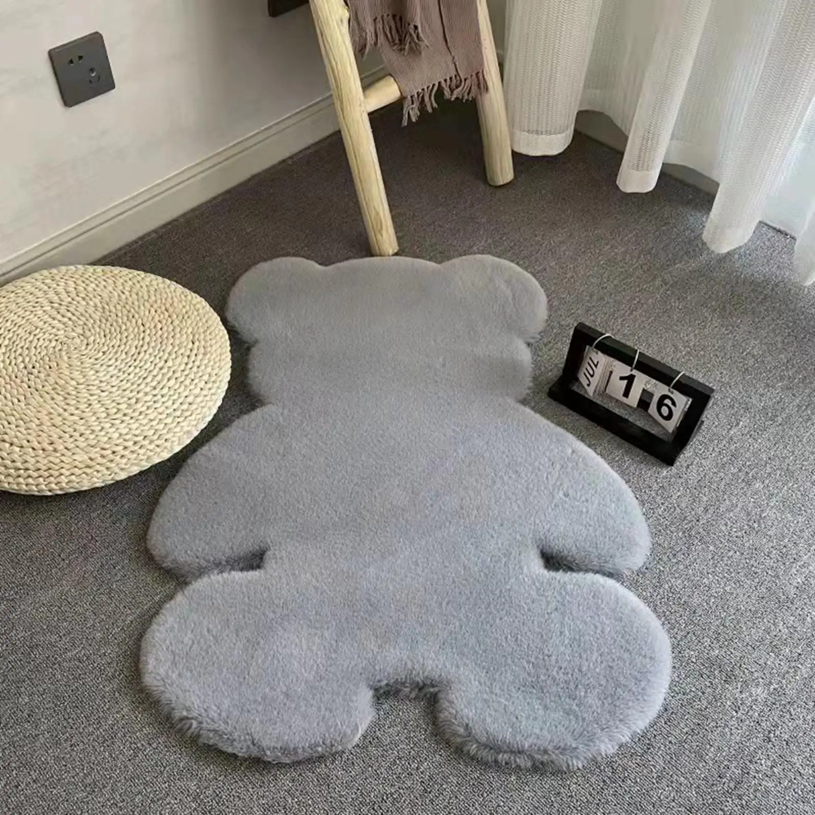 Cute Area Rug Easy Clean Carpet Bedroom Rug Doormat for Living Room Kitchen Porch Entrance Decor