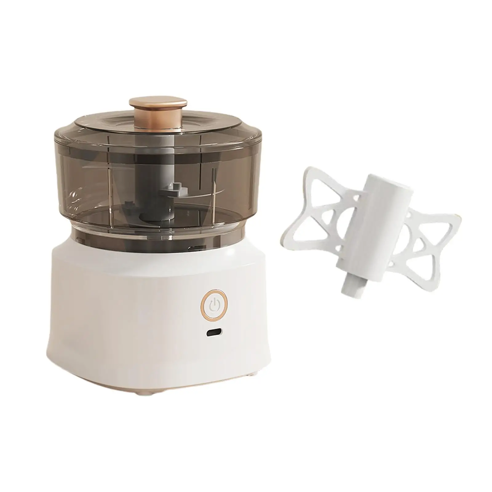 Electric Garlic Chopper 350ml Portable Automatic Kitchen Tools Multifunctional Meat Mincer for Food Spice Ginger Lettuce Salad