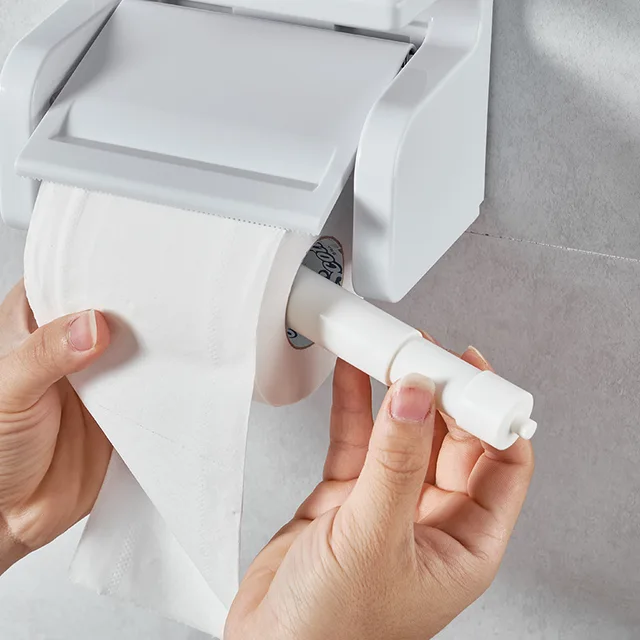 3pcs Paper Stick Plastic Toilet Paper Holder Toilet Paper Holder Rod Case  of Paper Towels Toilet Paper Holder Spindle Plastic Drum Toilet Paper  Spring
