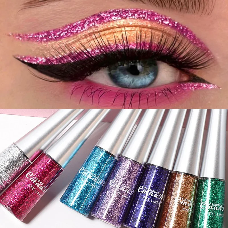 Best of Glitter Diamonds Liquid Eyeliner Pen Pearlescent Sequins Diamond Bright Shining Eyeliner Waterproof Lasting Eyeshadow Cosmetics Reviews & Tips