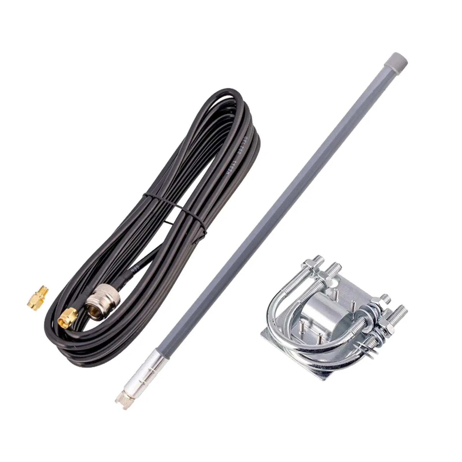 Waterproof Fiberglass Antenna RG58 Female-To-Rp-Sma 860-930MHz for City Monitoring Outdoor Environmental Monitoring