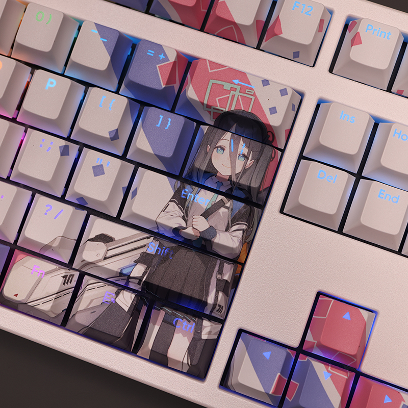 Azul, Tendou Arisu, Perfil Cereja, Teclado Mecânico