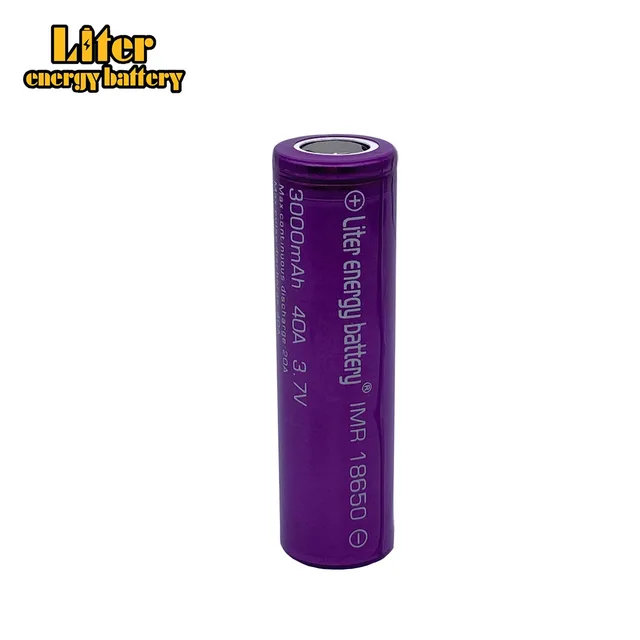 INR18650 Battery 3.7V 3000mAh INR18650 30Q Li-ion Rechargeable Batteries  Used for power bank small fan bateria 18650 recargable - AliExpress