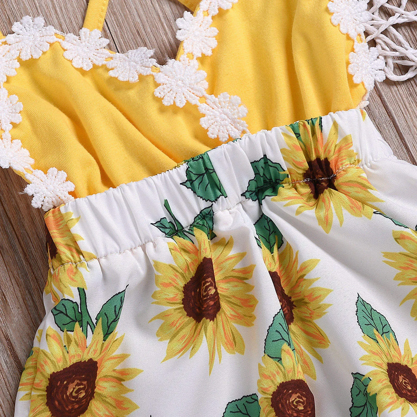 2022 Toddler Baby Girl Clothes Rompers Summer Clothes Ruffle Camisole Cute Print Newborn Girl Clothing pour nouveaux nés Baby Bodysuits medium
