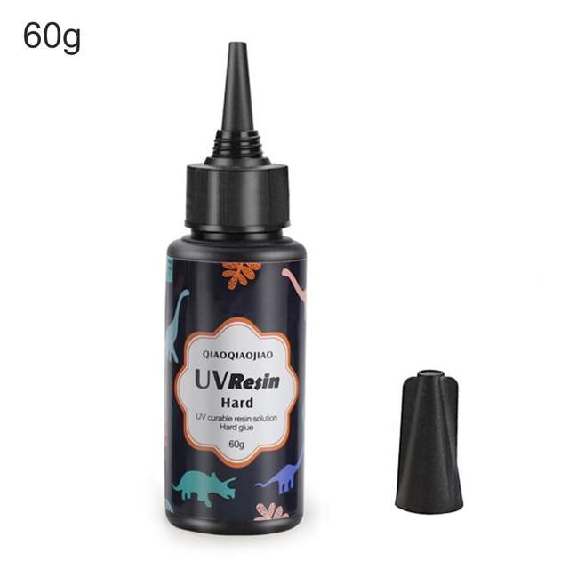 No Odor UV Resin Hard Quick-drying Transparent 10g 15g 25g 60g 100g 200g  Sunlight Activated Hard UV Resin Epoxy Glue for DIY Jewelry Making 