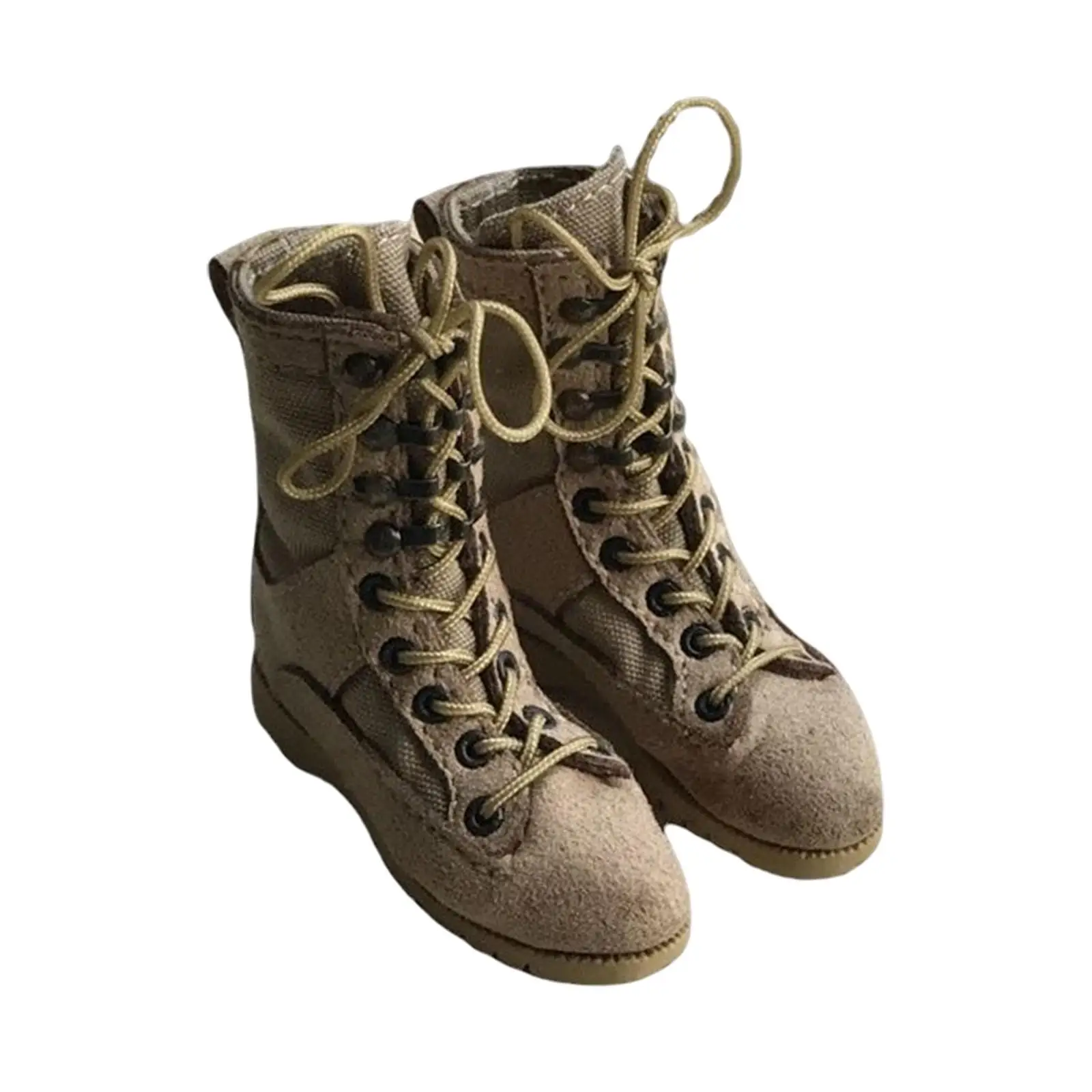 1:6 Mans Soldier Boot Handmade Adults Gifts Climbing Footwear Collection for 12'' Male Doll Accessories Costume