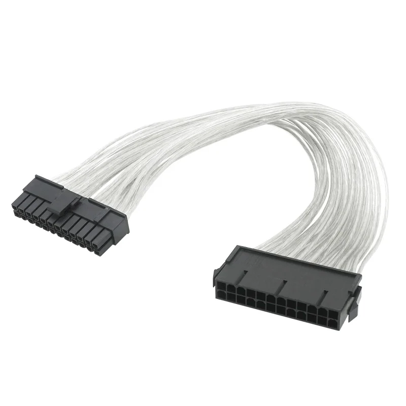 24 Pin PSU Extension Cable - 20+4 Pin Tinned Copper Male to Female ATX Mining for Computer Adaptor Description Image.This Product Can Be Found With The Tag Names Automotive, Beauty Health, Computers Electronics, Fashion, Home Garden, Online shopping, Phones Accessories, Toys Sports, Weddings Events