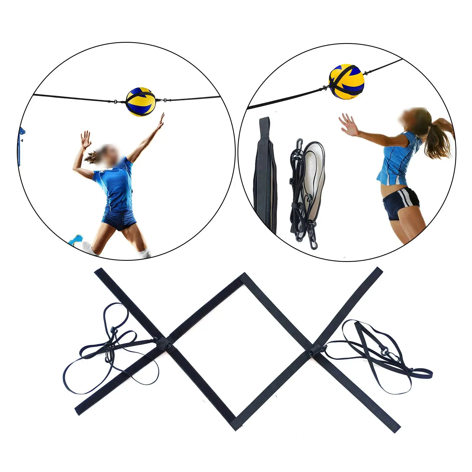 Volleyball Training Equipment Solo Trainer Practice Improves Serving Setting