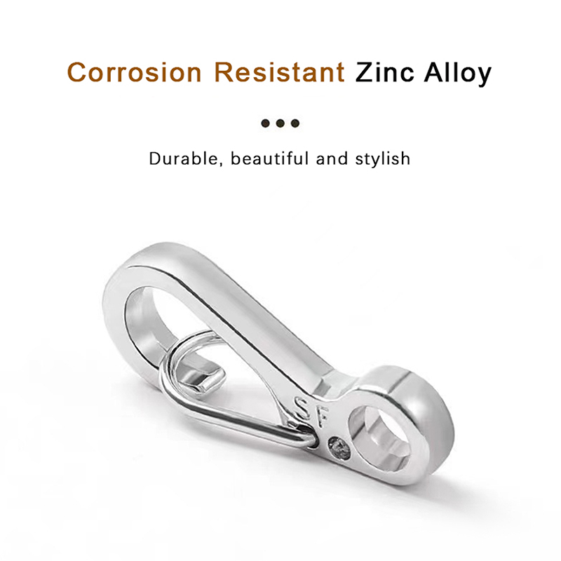 Description Picture 3 of itemLobster Clasp Buckle Keychian Mini Carabiners Outdoor Camping Hiking Buckles Alloy Spring Snap Hooks Keychains Tool Clips