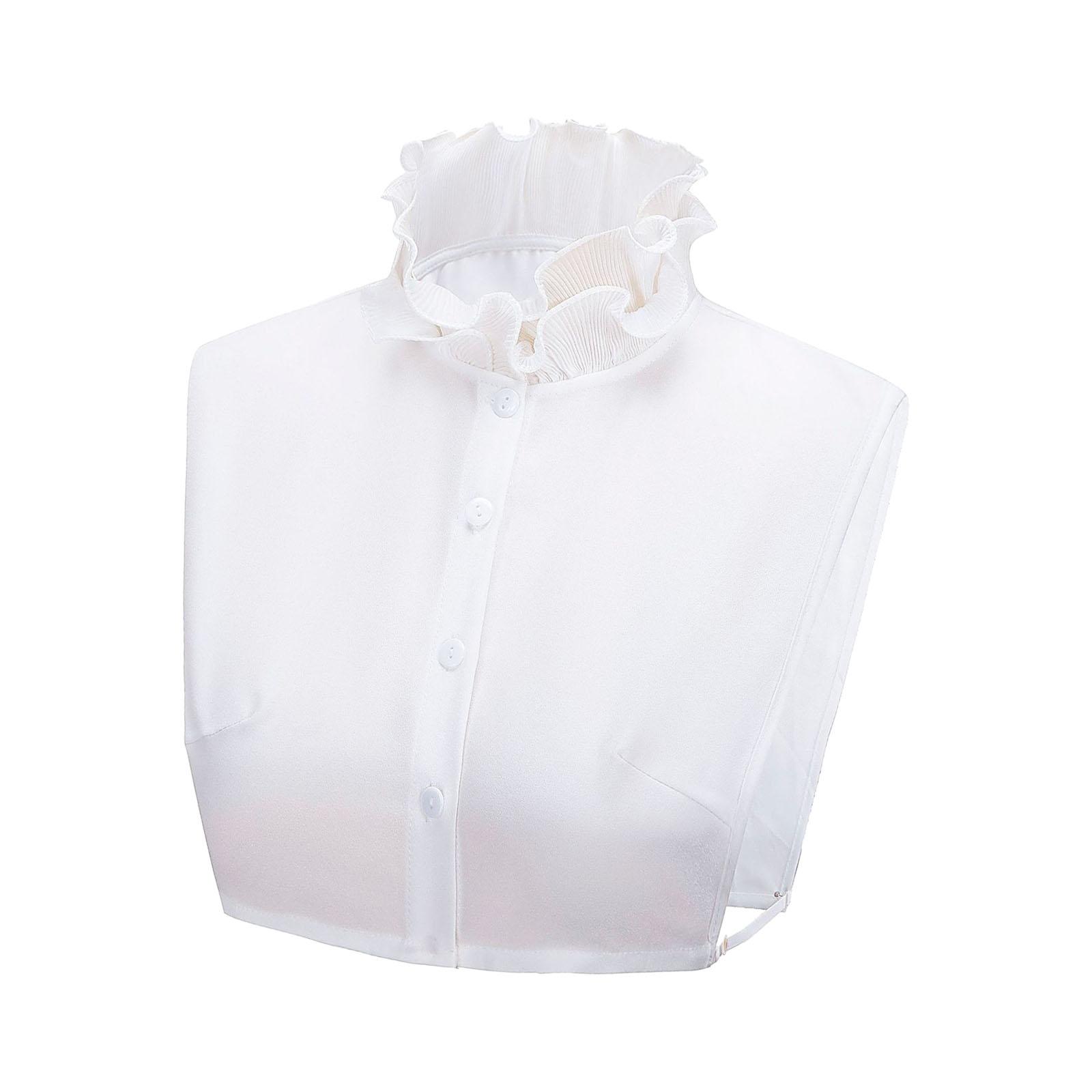 Women Detachable Collar Versatile Fashion False Collar Half Shirt Collar for T Shirt Sweaters Clothing Accessories Blouse Women