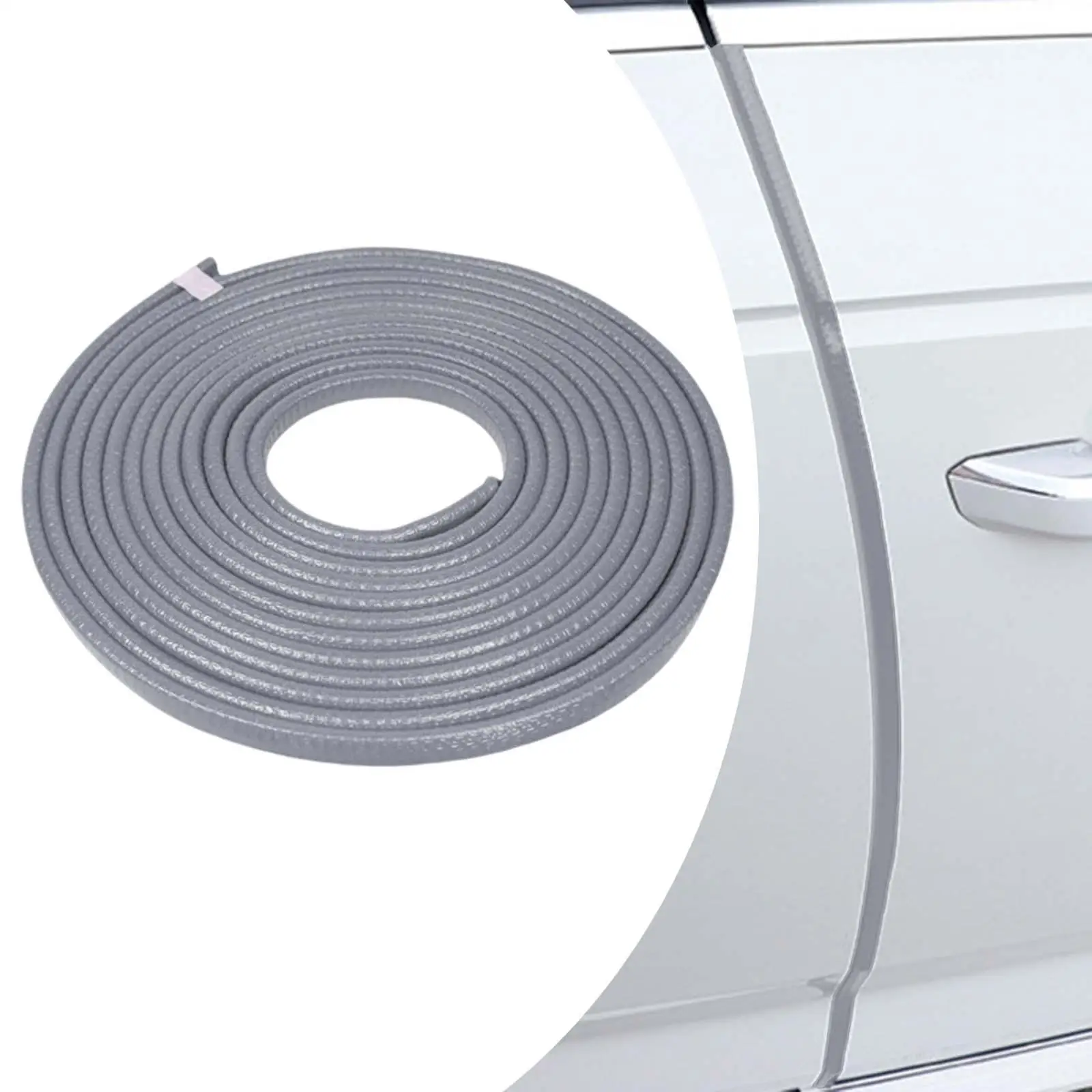 Car Door Edge Guards Body Fittings Anti Scratch Protector Strip 16.4ft for Truck UTV SUV Car Hood Doors Trunk Edge Seal ATV