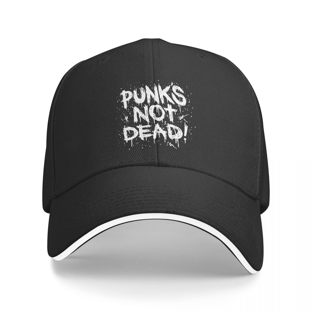 Бейсболка унисекс с надписью «Punks Not Dead» | AliExpress