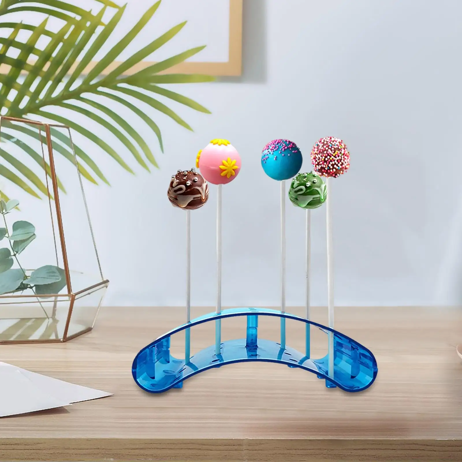 Acrylic Transparent Lollipop Display Stand 19/20 Holes Candy Rack Shelf DIY Bakeware Gadgets for Wedding Birthday Party Baking
