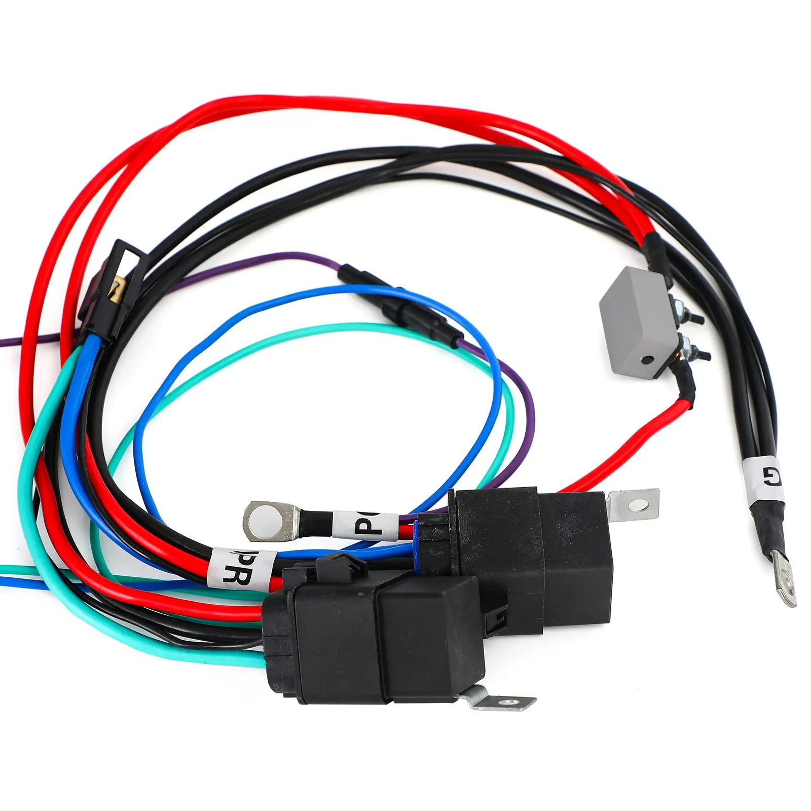 Wiring Cable Harness Kit 7014G Easy Installation Directly Replace for Cmc/Marine Tilt Trim Unit Jack Plate Accessory