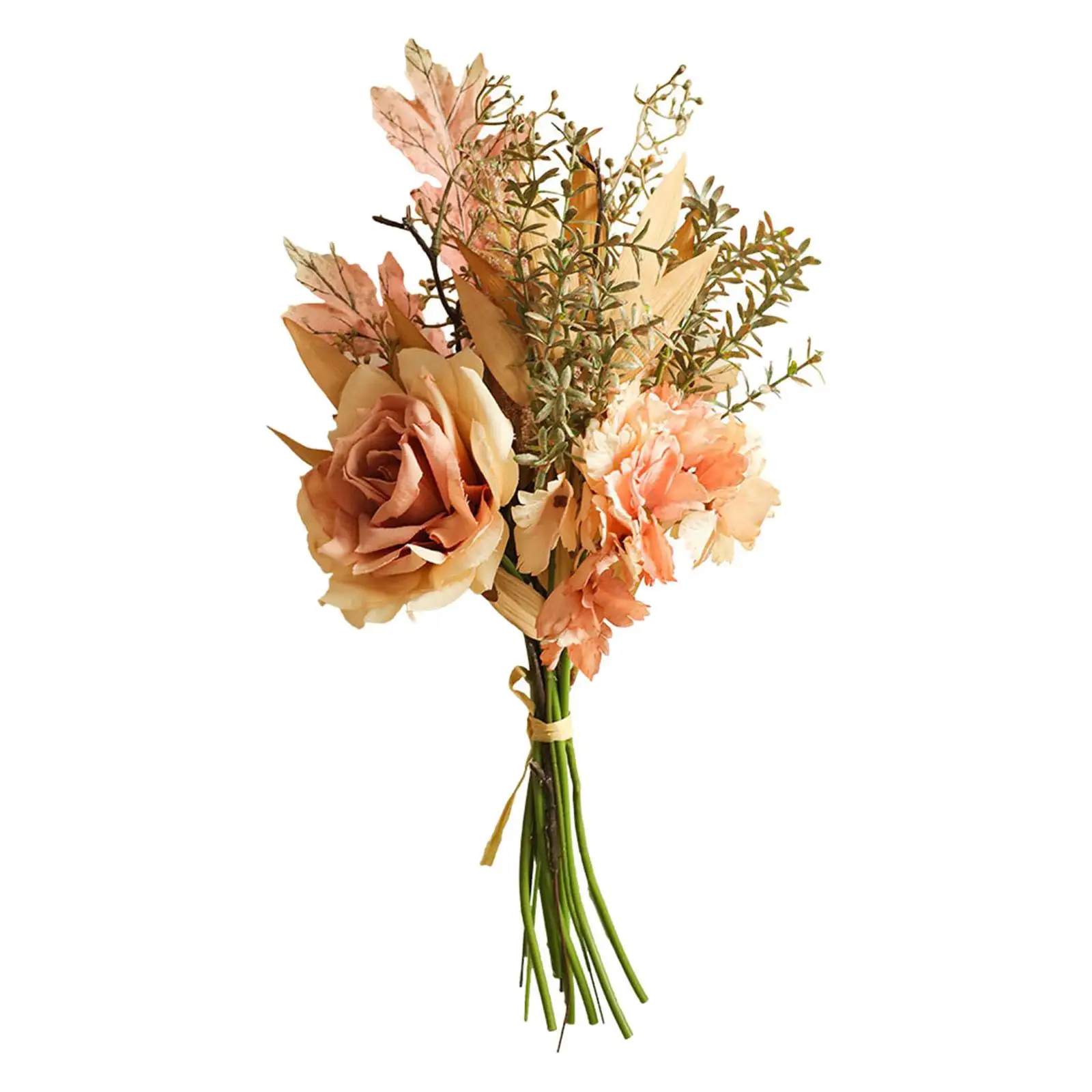 Artificial Flowers Bouquet Bridal Decorative Realistic Simulation Hydrangea Flower for Wedding Decoration