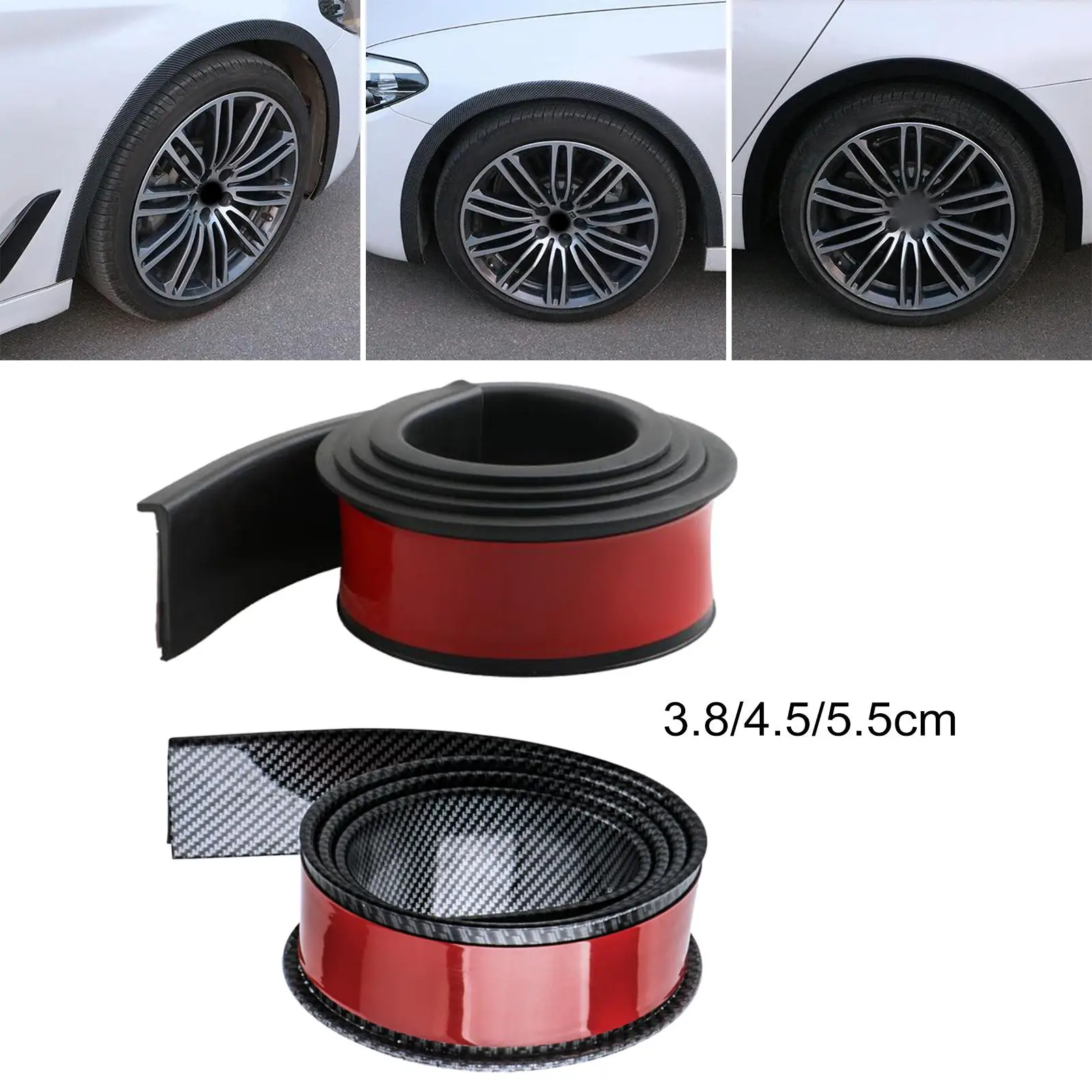 Car Wheel Arch Trims Parts Flare Edge Trims for Truck SUV Vehicle
