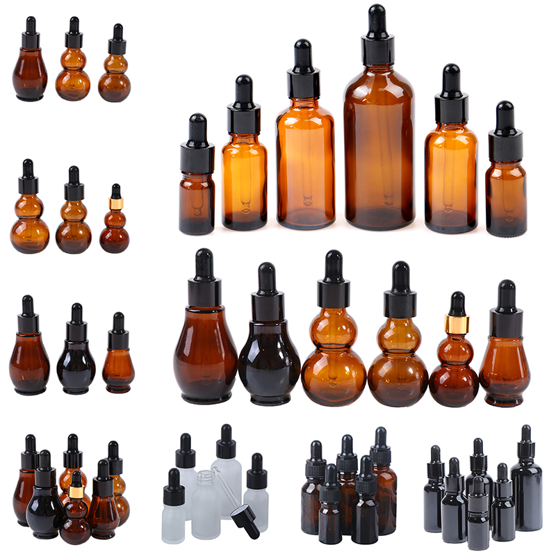 Best of 1PC 5 / 10 / 20 / 30 / ml Fine Spray Mist Amber Glass Dropper Bottle Essential Oil Perfume Pipette Bottles Refillable Empty Container Reviews & Tips