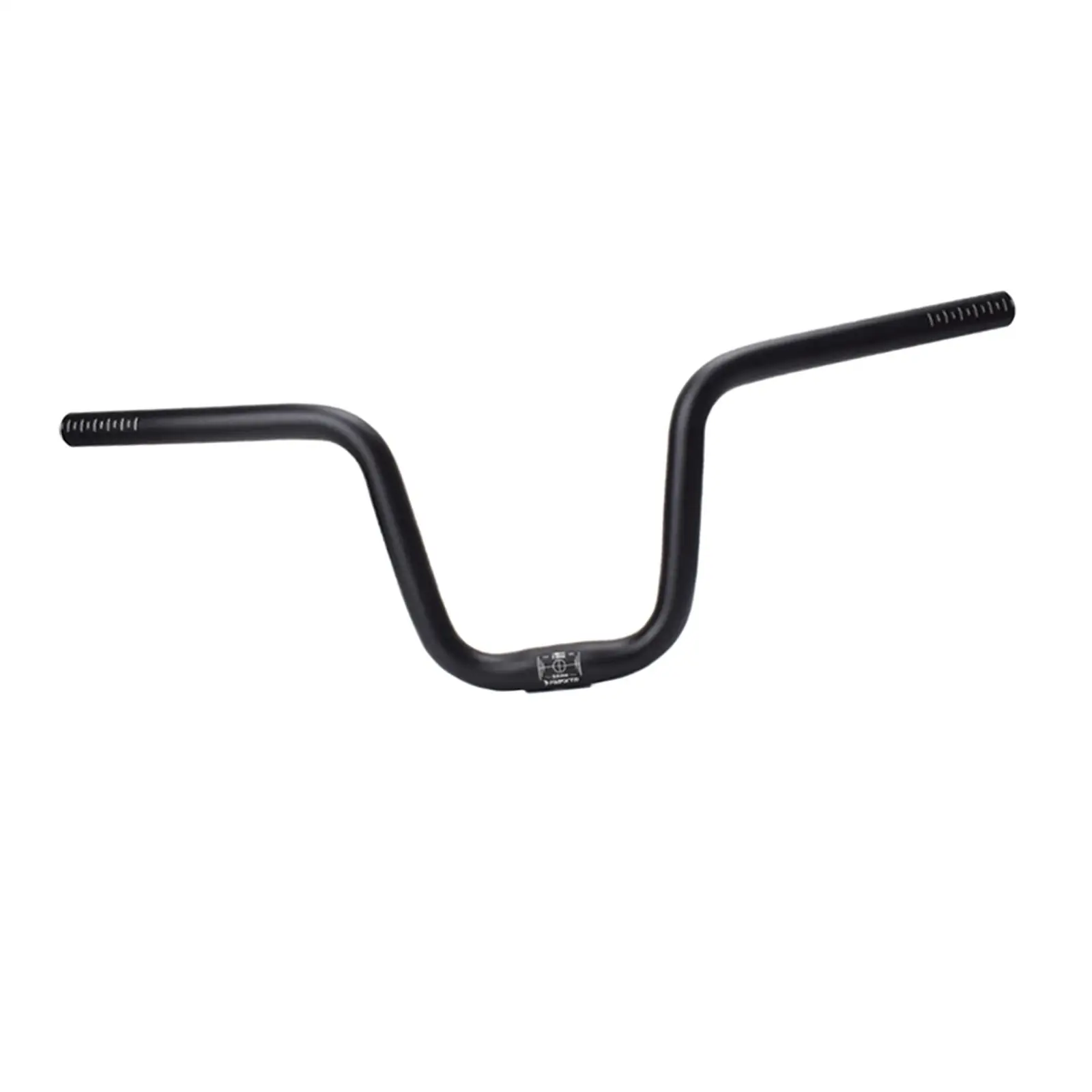 Horizontal Bike Handlebar Cycling Handle Bar 25.4mm Clamp Lightweight Replacement 22.2mm for BMX Riding Outdoor Activities