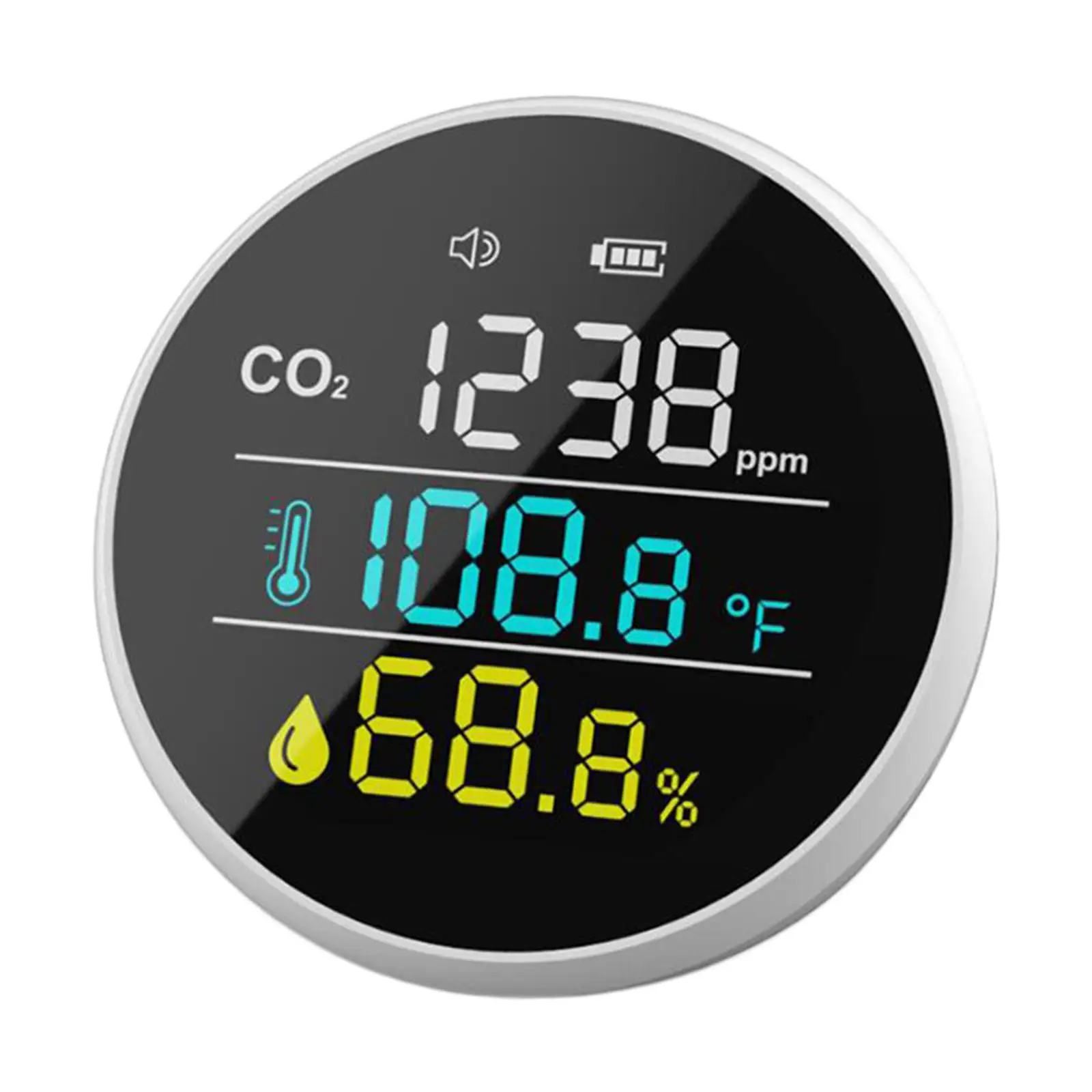Air Quality Monitor Meter Temperature Humidity Meter for indoor 